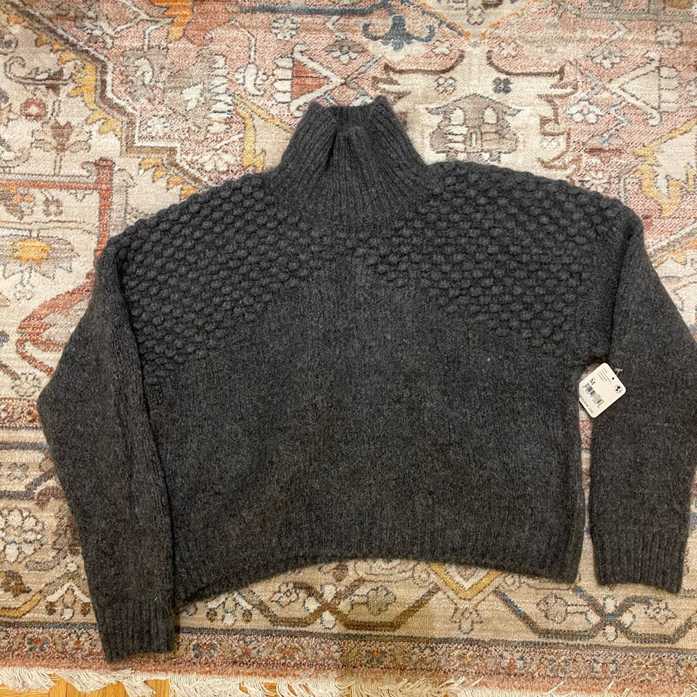 Charcoal Knit Sweater